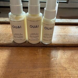 OUAI Leave-In Conditioner Trio - Creamy White
